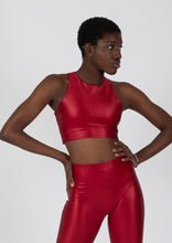 Load image into Gallery viewer, Rio Red Long Line Sports Bra