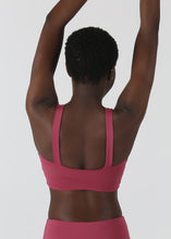 Load image into Gallery viewer, The Sweet Nights Collection: The U Beautiful Sports Bra in Vintage Rose