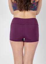 Load image into Gallery viewer, The Sweet Nights Collection: The Shape Me Shorts in Berenjena