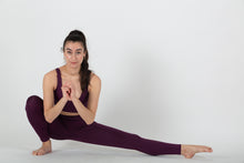 Load image into Gallery viewer, The Sweet Nights Collection: The U Beautiful Sports Bra in Berenjena