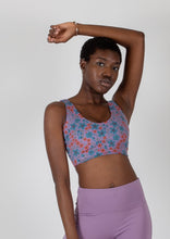 Load image into Gallery viewer, The Boho Collection: The U Beautiful Sports Bra in Boho Garden