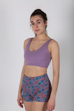 Load image into Gallery viewer, The Boho Collection: The U Beautiful Sports Bra Orchid Mist with Boho Garden  Straps