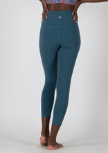 Load image into Gallery viewer, Blue Laser Cut Legging