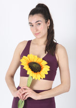 Load image into Gallery viewer, The Sweet Nights Collection: The U Beautiful Sports Bra in Berenjena
