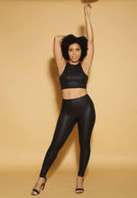 Load image into Gallery viewer, Black Snake Sports Bra