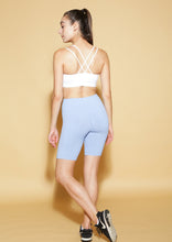 Load image into Gallery viewer, Solid Blue Biker Shorts