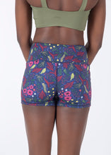 Load image into Gallery viewer, The Sweet Nights Collection: The Shape Me Shorts in Midnight Garden
