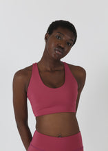 Load image into Gallery viewer, The Sweet Nights Collection: The U Beautiful Sports Bra in Vintage Rose
