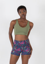 Load image into Gallery viewer, The Boho Collection: The U Beautiful Sports Bra in Lichen Green
