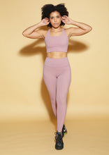 Load image into Gallery viewer, Mauve Laser Cut Legging
